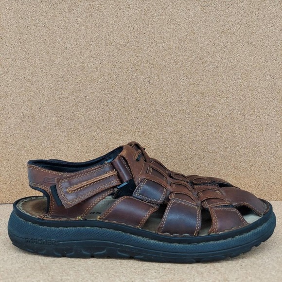 Skechers | Shoes | Skechers Mens Brown Fisherman Sandal Size 2 | Poshmark